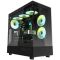 Darkflash DPX90 számítógépház (fekete) + 3 ventilátor (DPX90 BLACK)